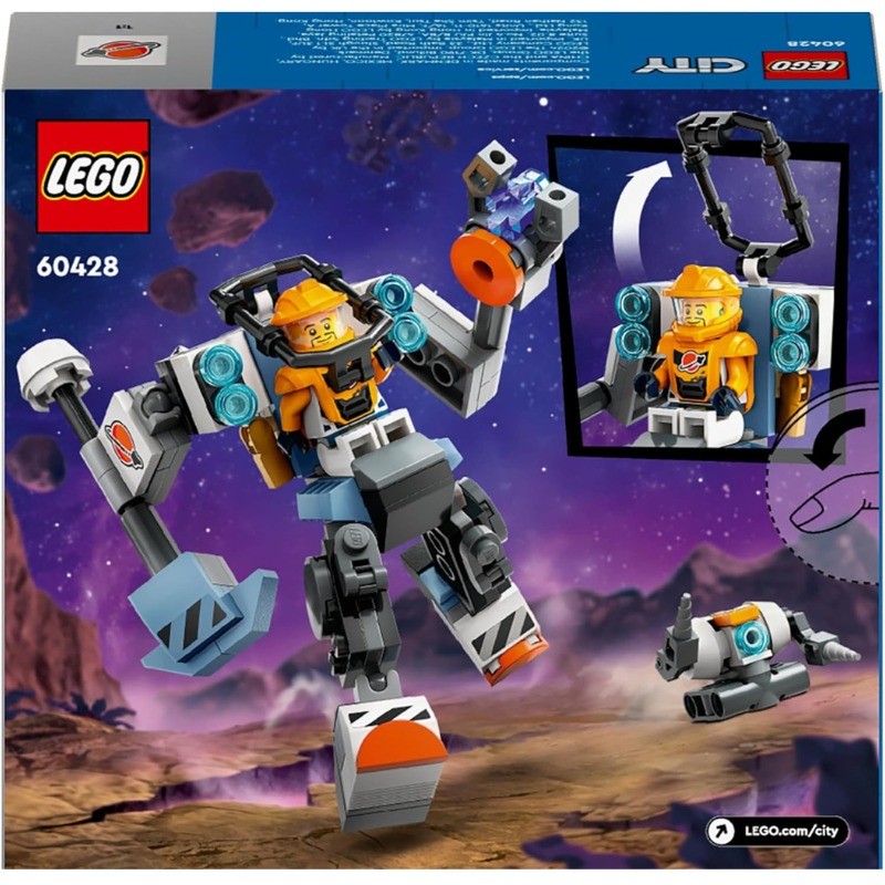 LEGO City Mech di Costruzione Spaziale