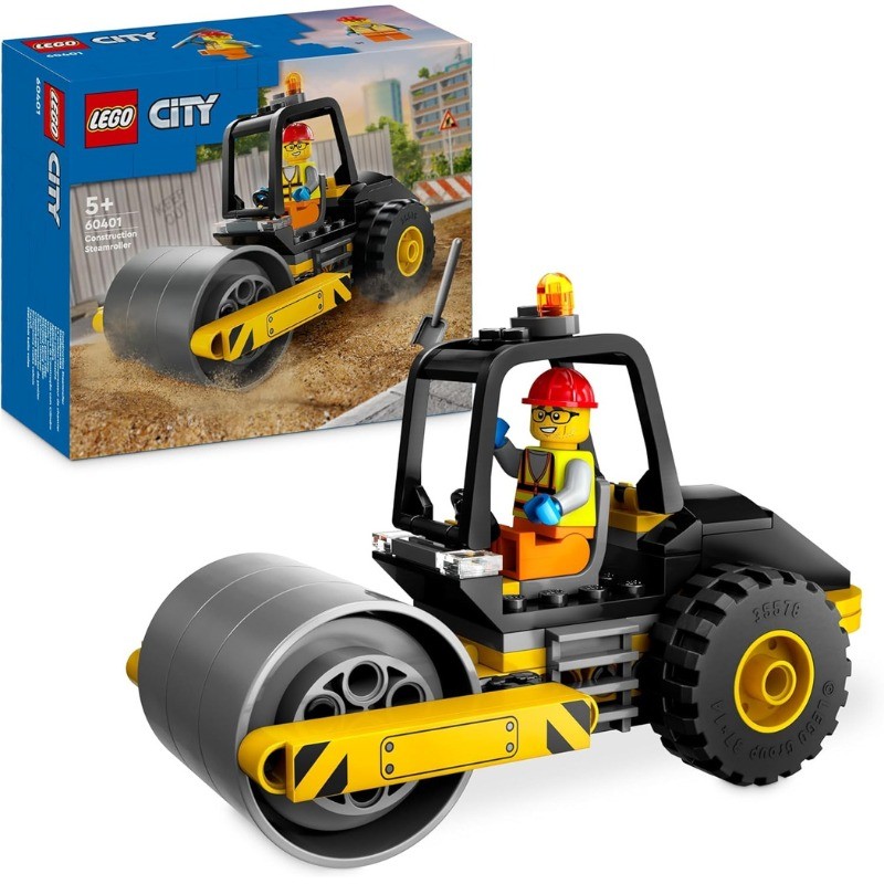 LEGO City Rullo Compressore, Set di Costruzioni...