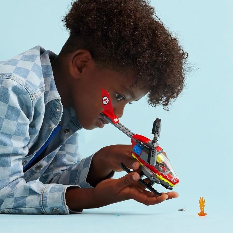 LEGO City Elicottero dei Pompieri, Veicolo...