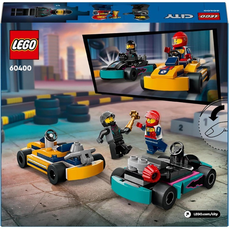 LEGO City Go-Kart e Piloti
