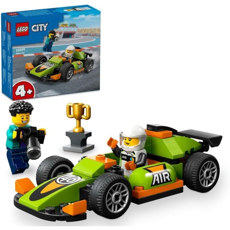 LEGO City Green Race Car giocattolo per bambini...