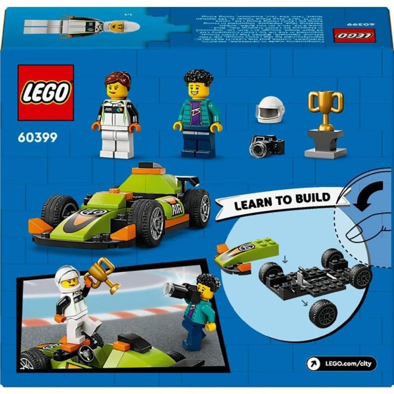 LEGO City Green Race Car giocattolo per bambini...