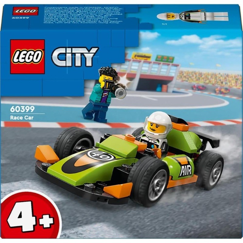 LEGO City Green Race Car giocattolo per bambini...