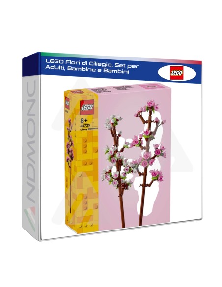 LEGO Fiori di Ciliegio, Set per Adulti, Bambine e Bambini