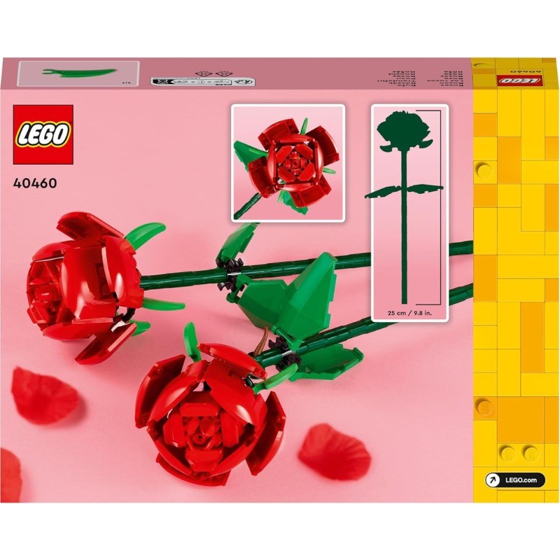 LEGO Rose Set di Fiori Finti Compatibile con...