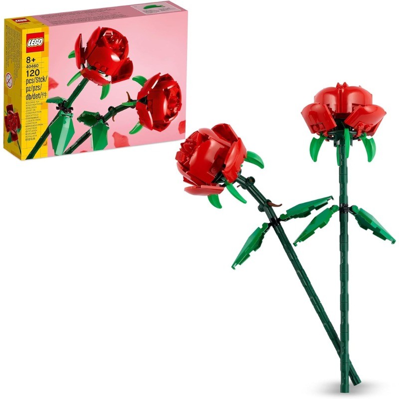 LEGO Rose Set di Fiori Finti Compatibile con...