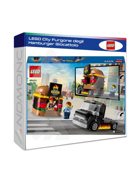 LEGO City Furgone degli Hamburger Giocattolo