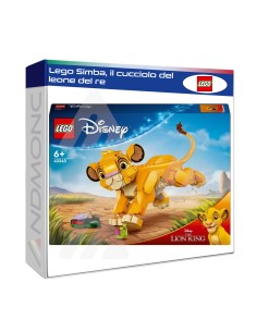 Lego Simba, il cucciolo del leone del re
