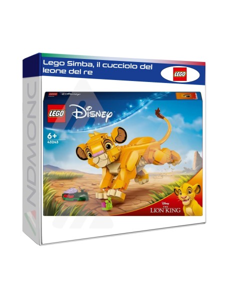 Lego Simba, il cucciolo del leone del re