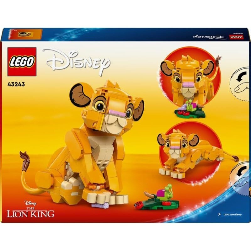 Lego Simba, il cucciolo del leone del re