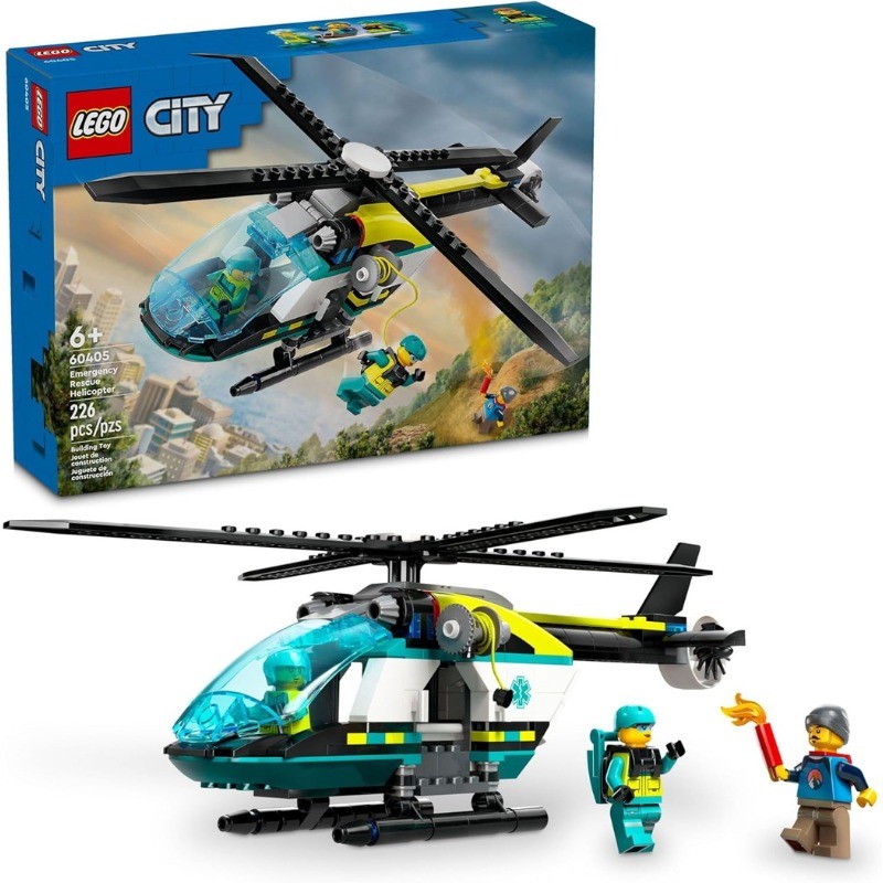 LEGO Elicottero di salvataggio di emergenza città