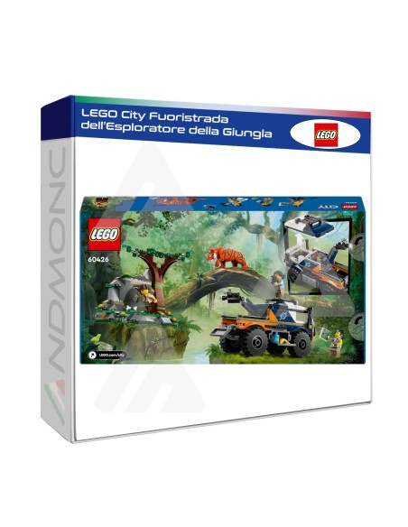 LEGO City Fuoristrada dell’Esploratore della Giungla