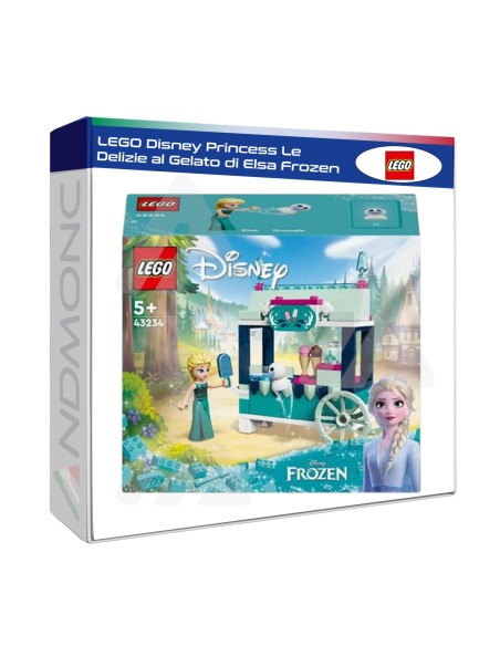LEGO Disney Princess Le Delizie al Gelato di Elsa Frozen