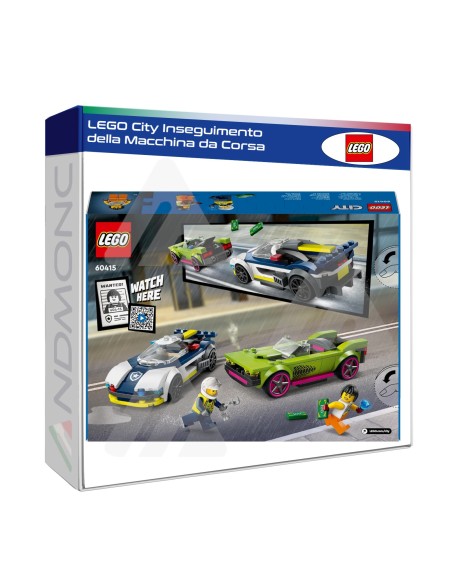 LEGO City Inseguimento della Macchina da Corsa
