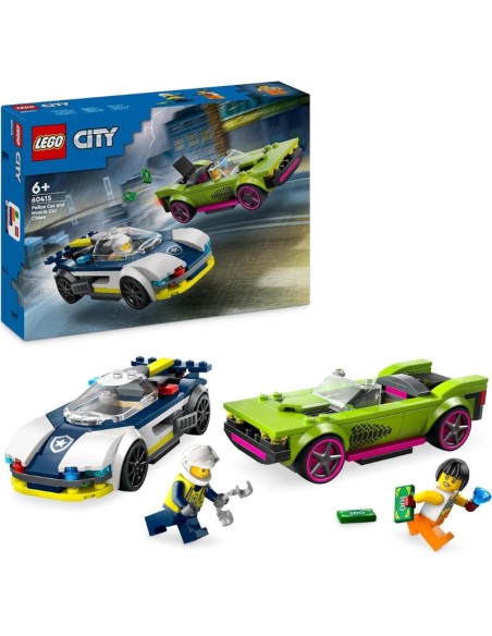 LEGO City Inseguimento della Macchina da Corsa