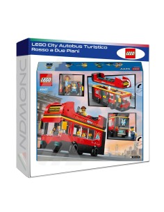 LEGO City Autobus Turistico Rosso a Due Piani