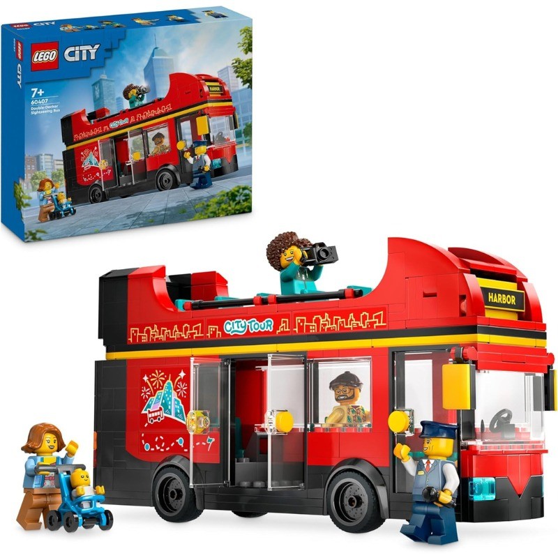 LEGO City Autobus Turistico Rosso a Due Piani