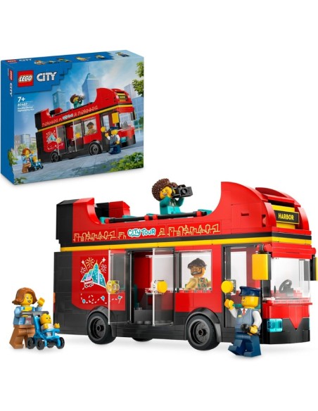LEGO City Autobus Turistico Rosso a Due Piani