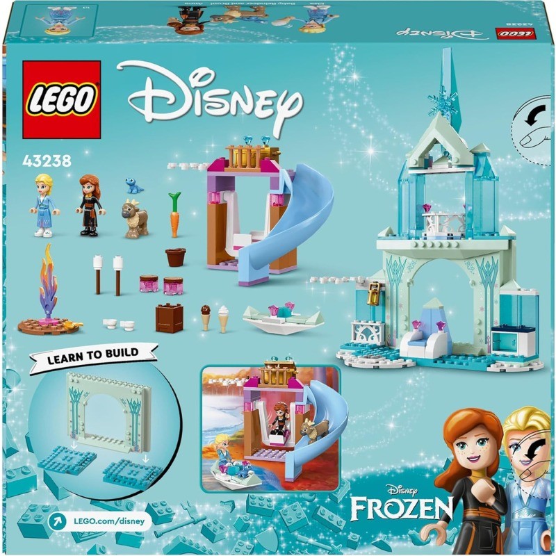 LEGO Disney Princess Castello di Ghiaccio di...