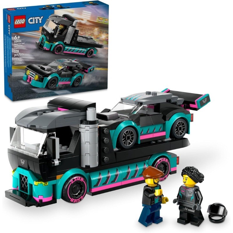 LEGO Set da gioco per auto da corsa e camion