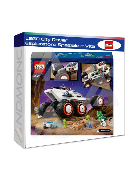 LEGO City Rover Esploratore Spaziale e Vita Aliena