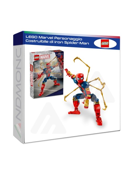 LEGO Marvel Personaggio Costruibile di Iron Spider-Man