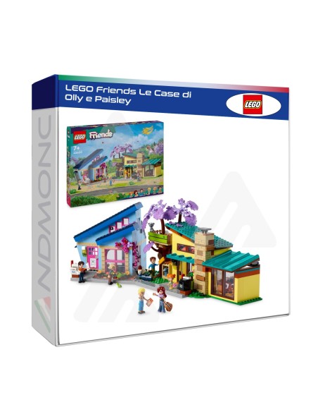 LEGO Friends Le Case di Olly e Paisley