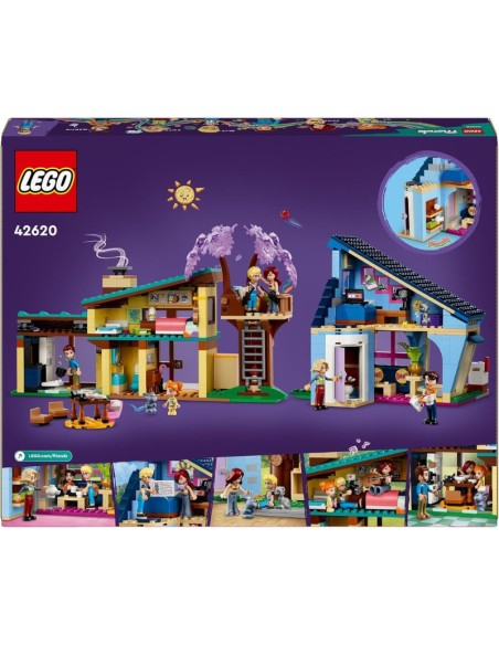 LEGO Friends Le Case di Olly e Paisley
