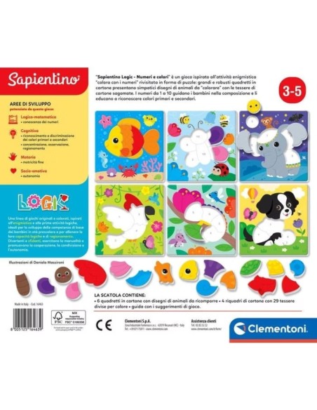 Clementoni Logic numeri e colori