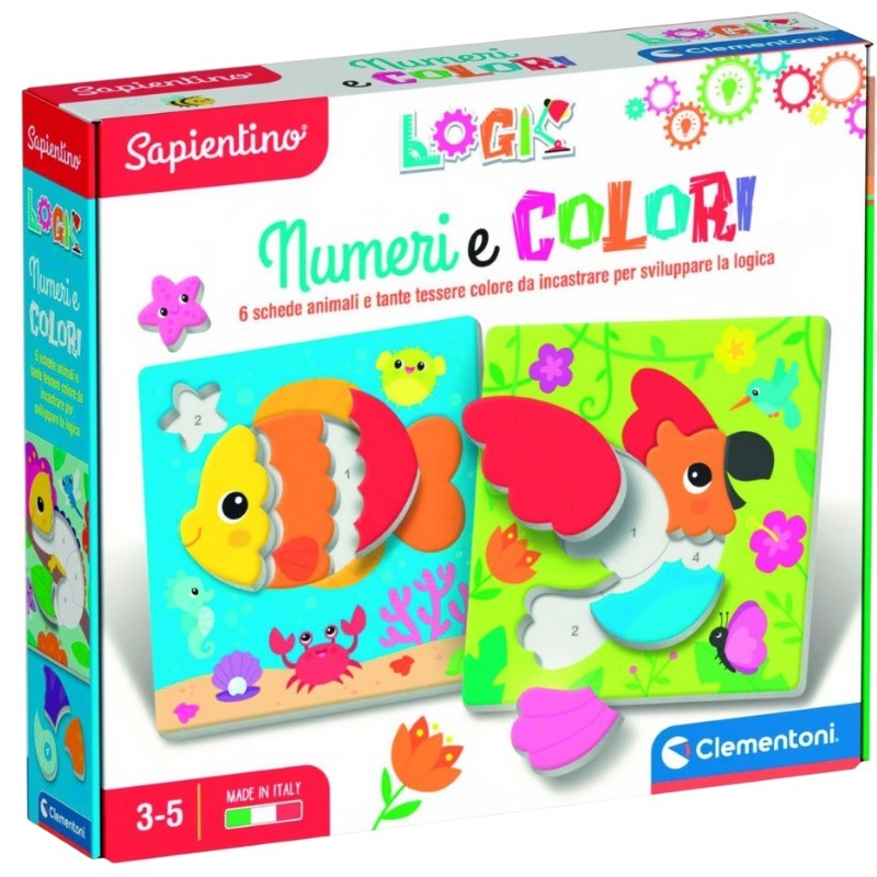 Clementoni Logic numeri e colori