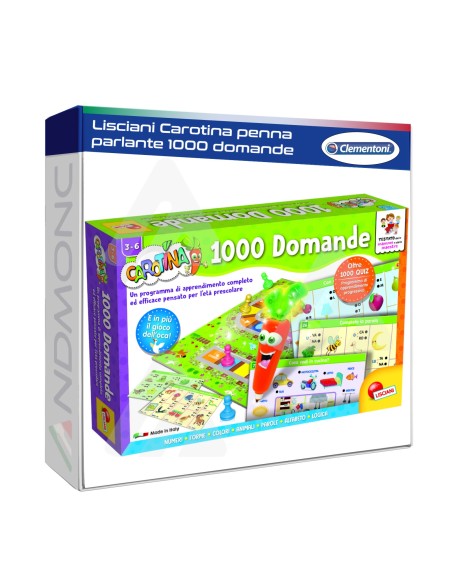 Gioco - Carotina Penna Parlante 1000 domande ,bambini