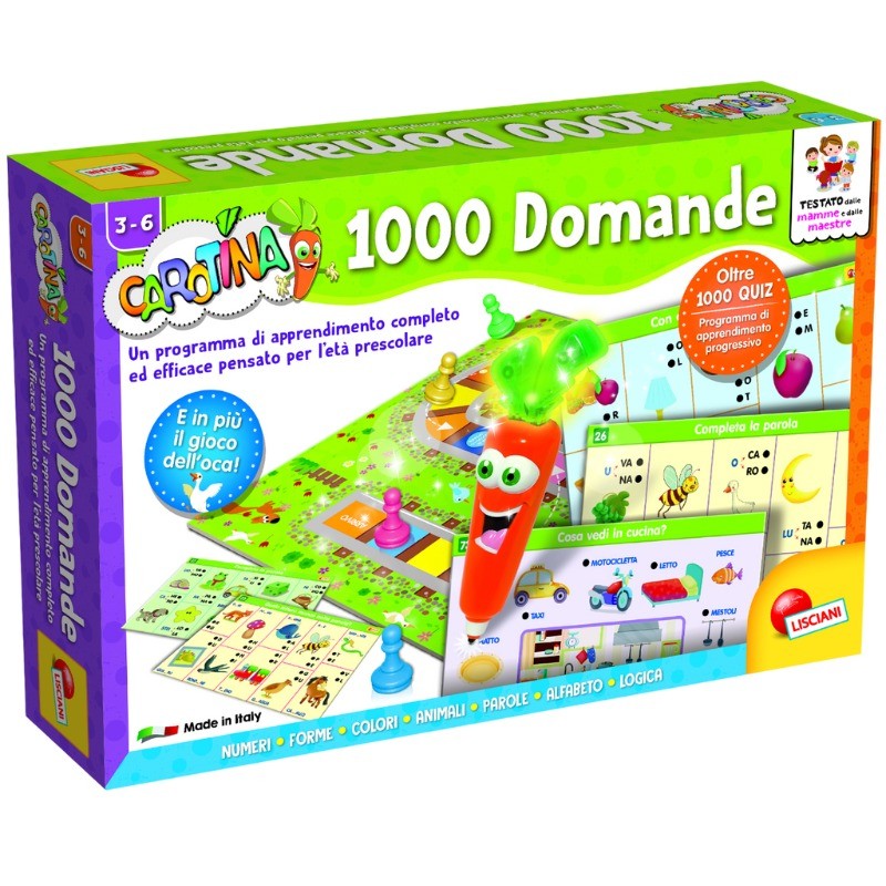 Gioco - Carotina Penna Parlante 1000 domande...