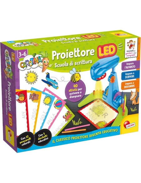 Carotina Proiettore scuola di lettura e scrittura