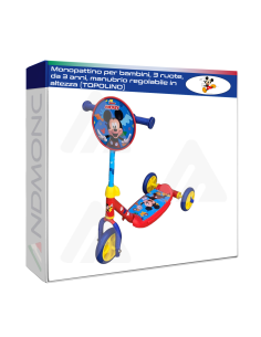 Monopattino per bambini, 3 ruote, da 3 anni, manubrio...
