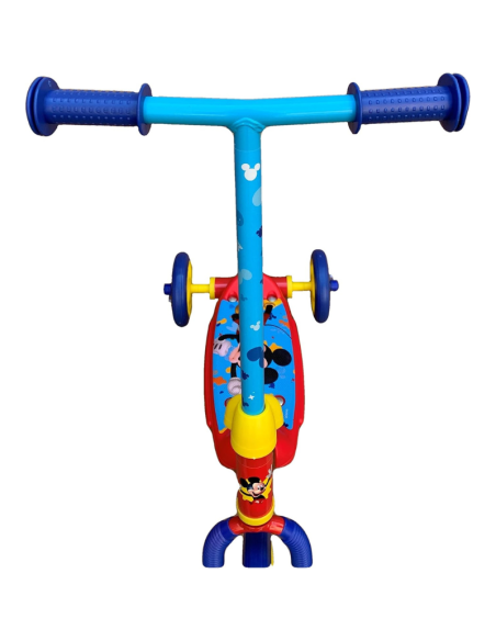 Monopattino per bambini, 3 ruote, da 3 anni, manubrio regolabile in altezza (TOPOLINO)