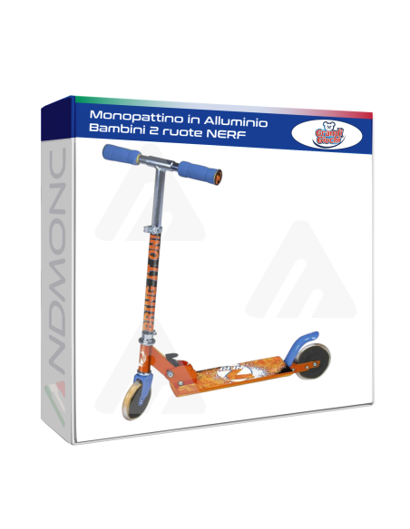 Monopattino in alluminio 2 ruote bambini NERF