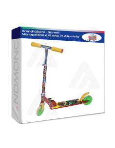 Grandi Giochi - Gormiti Monopattino 2 Ruote, in Alluminio