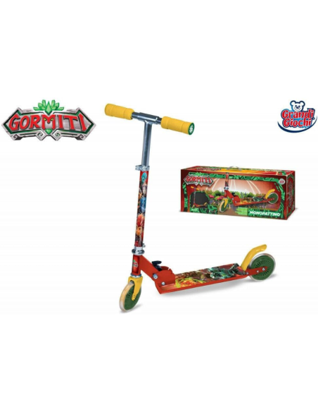 Grandi Giochi - Gormiti Monopattino 2 Ruote, in Alluminio