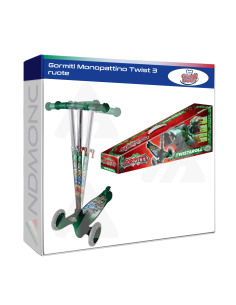 Gormiti Monopattino Twist 3 ruote