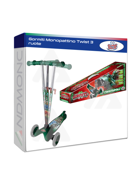 Gormiti Monopattino Twist 3 ruote