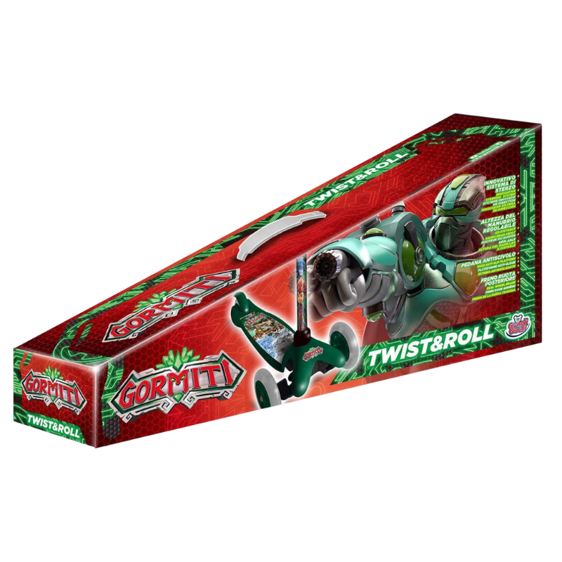Gormiti Monopattino Twist 3 ruote