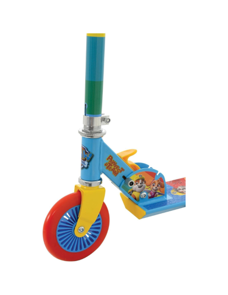 Monopattino per bambini, 2 ruote, da 5 anni, manubrio regolabile in altezza, pieghevole PAW PATROL