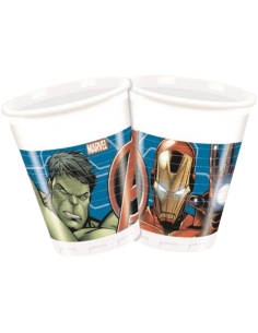 24pz. Bicchieri in Plastica Avengers bambini festa 2