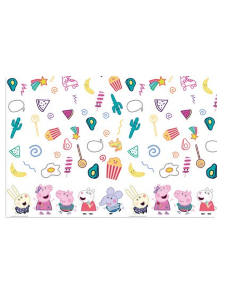 Tovaglia in Plastica 120x180cm Peppa Pig