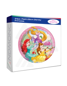 24pz. Piatti 23cm Disney Princess