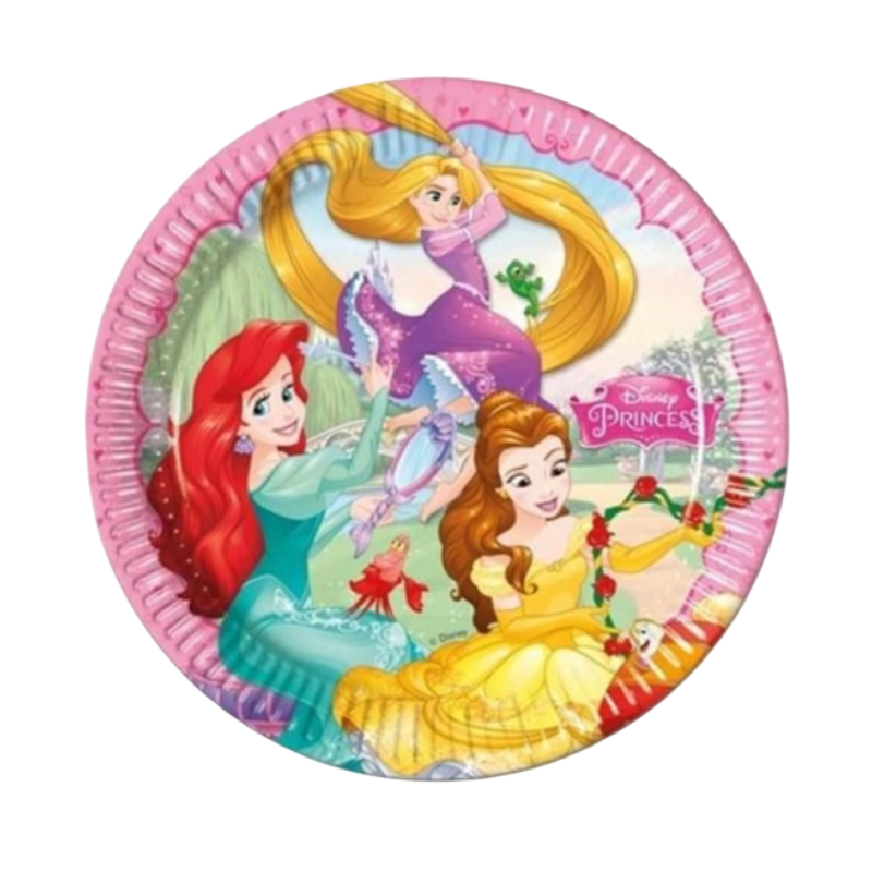 24pz. Piatti 23cm Disney Princess
