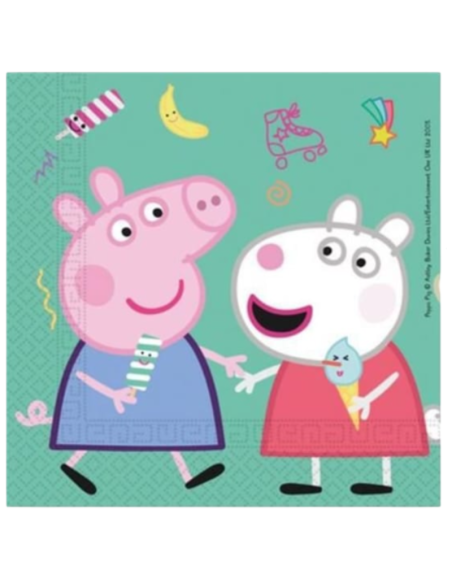40pz. Tovaglioli 33cm Peppa Pig