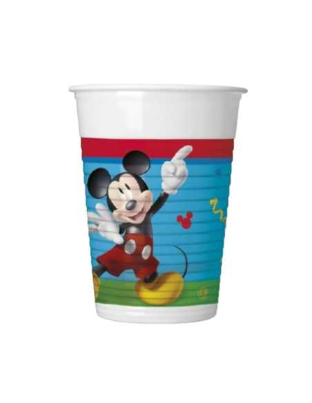 24pz. Bicchieri in Plastica Mickey topolino