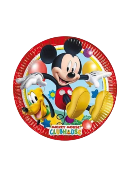 24pz. Piatti 23cm Mickey Topolino