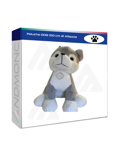 Peluche DOG cane 100 cm di Altezza